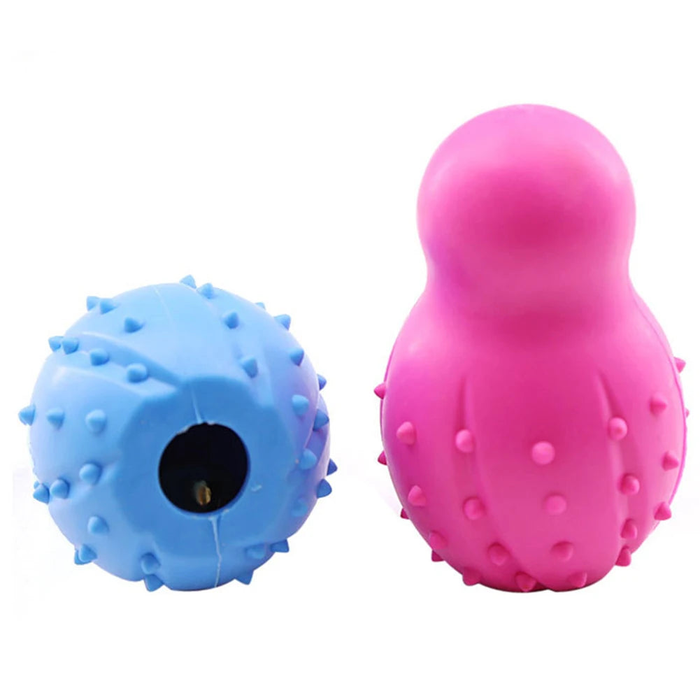 Dogs Chew Toys Rubber Balls Shape Dog