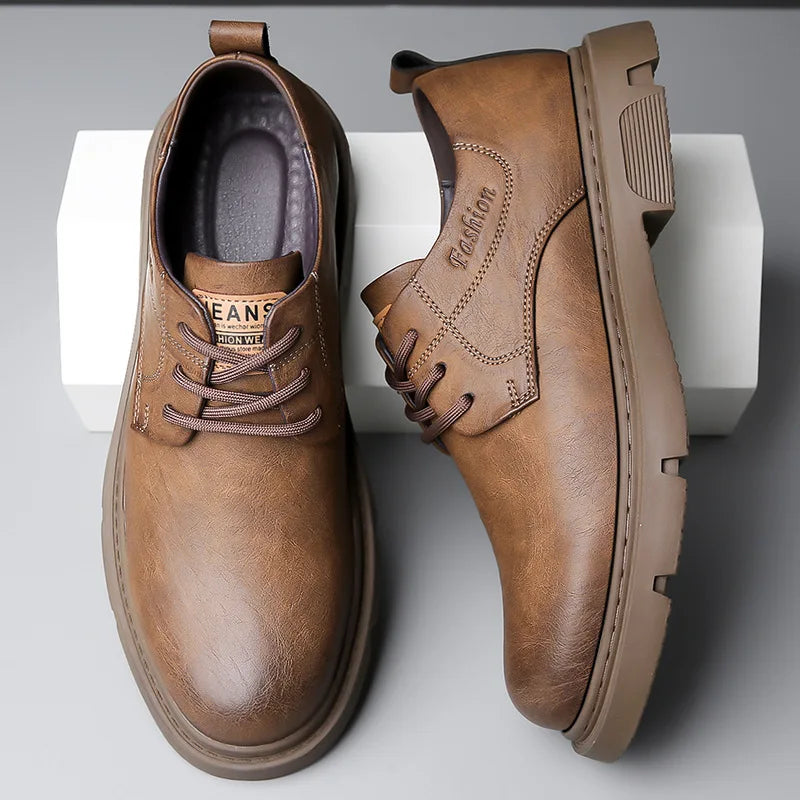 Cow Leather Shoes for Men - My Store