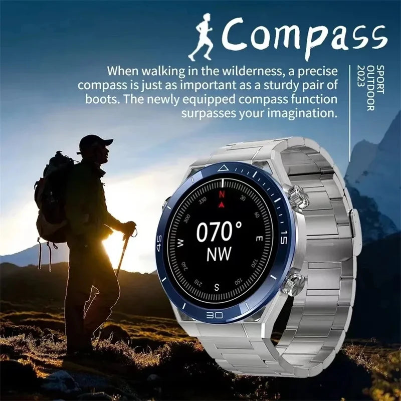 2024 New ECG+PPG Smart Watch Men GPS