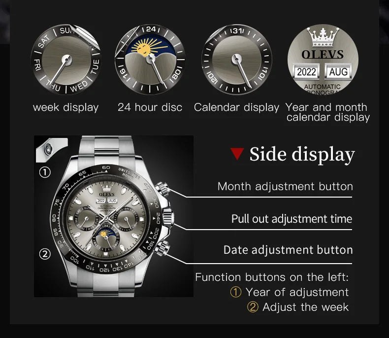 OLEVS Automatic Mechanical Watch for Men - My Store