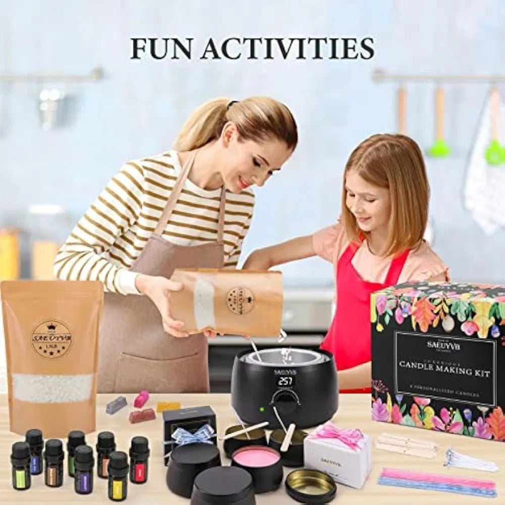 DIY Starter Soy Candle Making Supplies/Kit