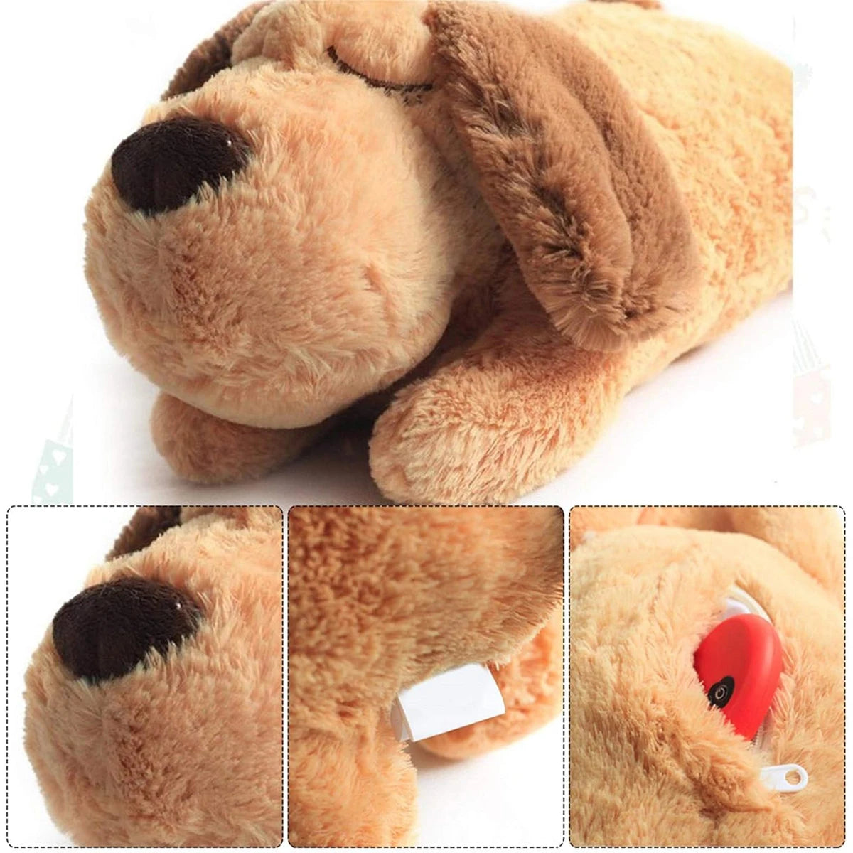 Plush Heartbeat Puppy Behavioral Training