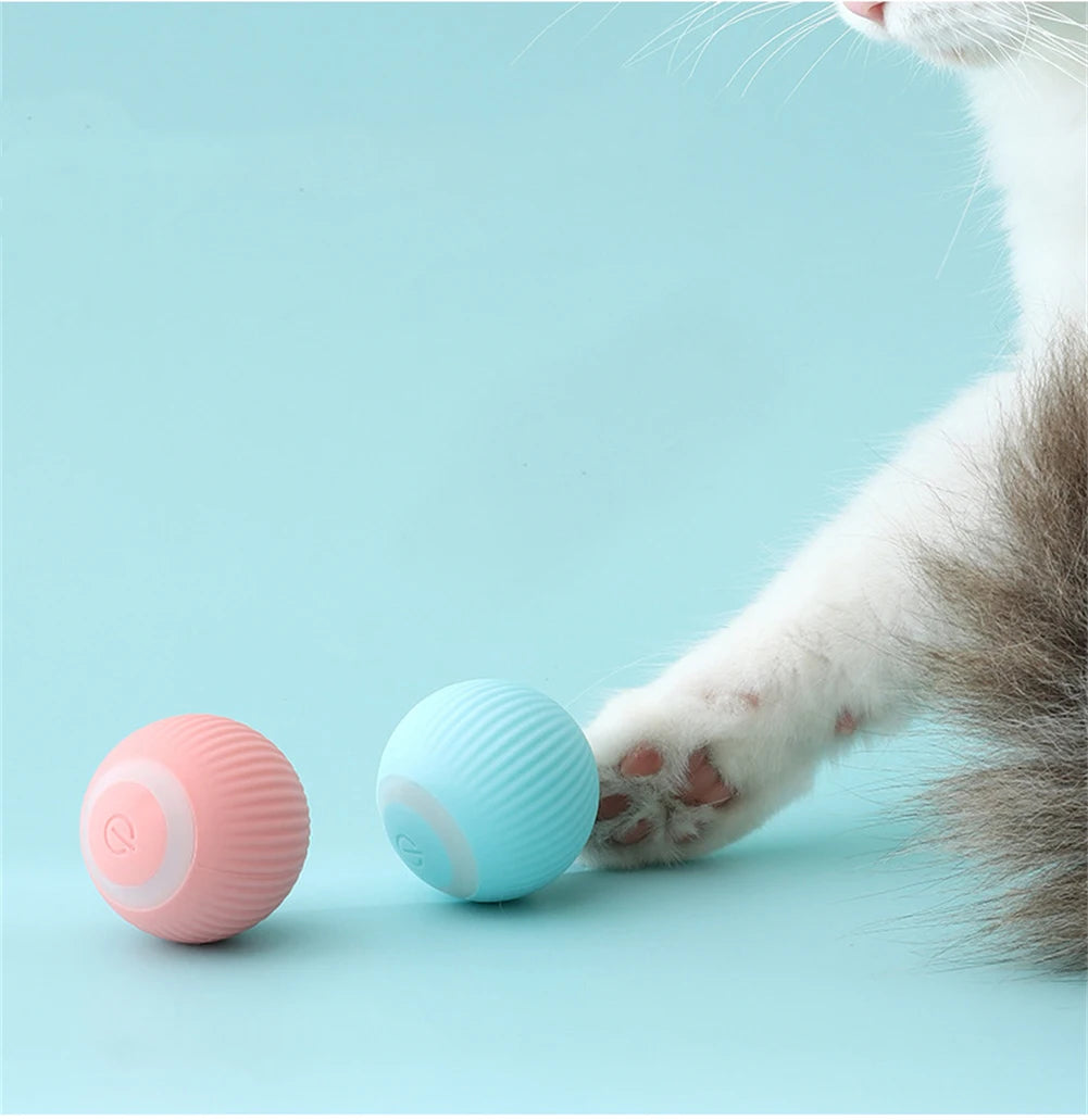 Self-moving Pet Toys Indoor Puppy Games Toy Smart Cat Ball