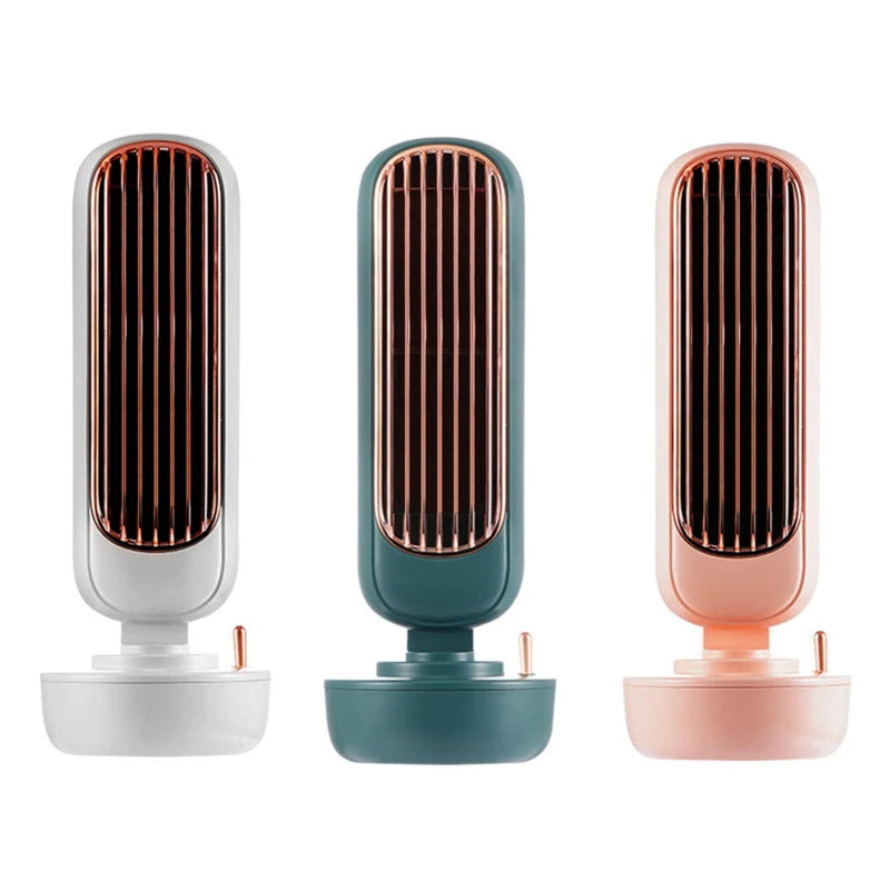 New Stand Tower Fan Air Conditioner USB Rechargeable Tower Table Fan - My Store