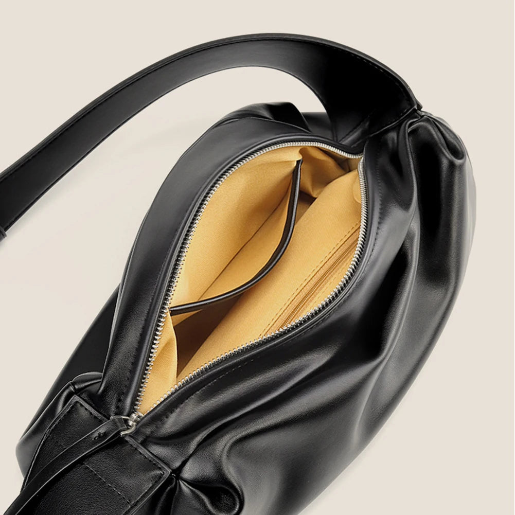 Pleated Shoulder Bag Designer - My Store
