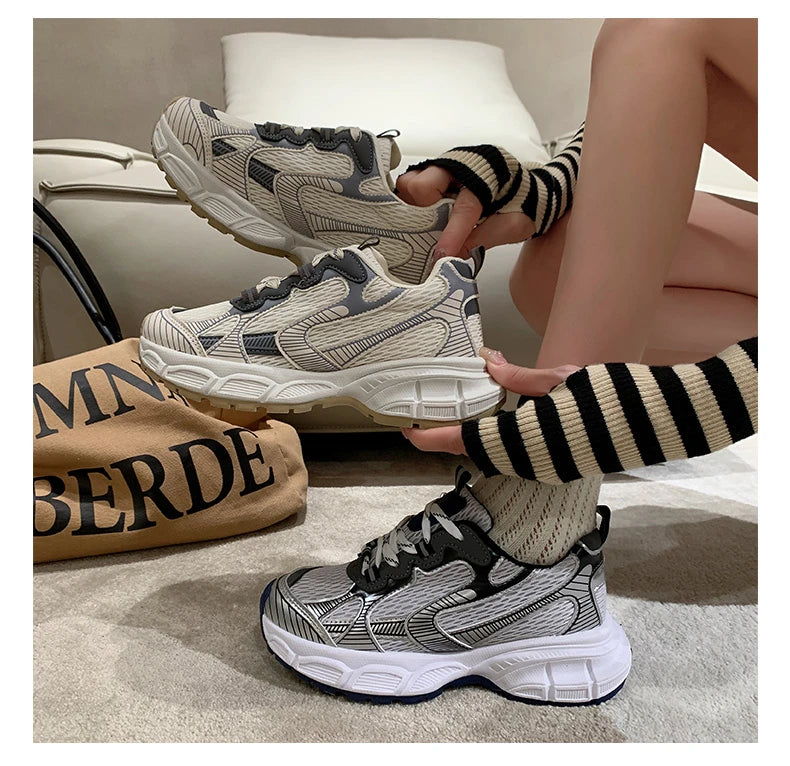 Women's Sneakers Mesh Breathable Shoes for Women Sports - My Store