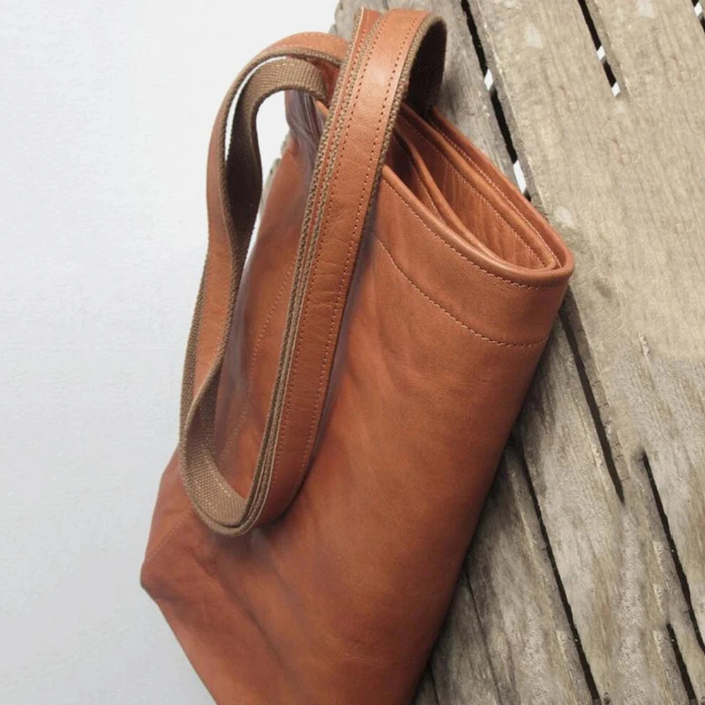 Retro Soft Large Capacity Tote Women Handbags - My Store