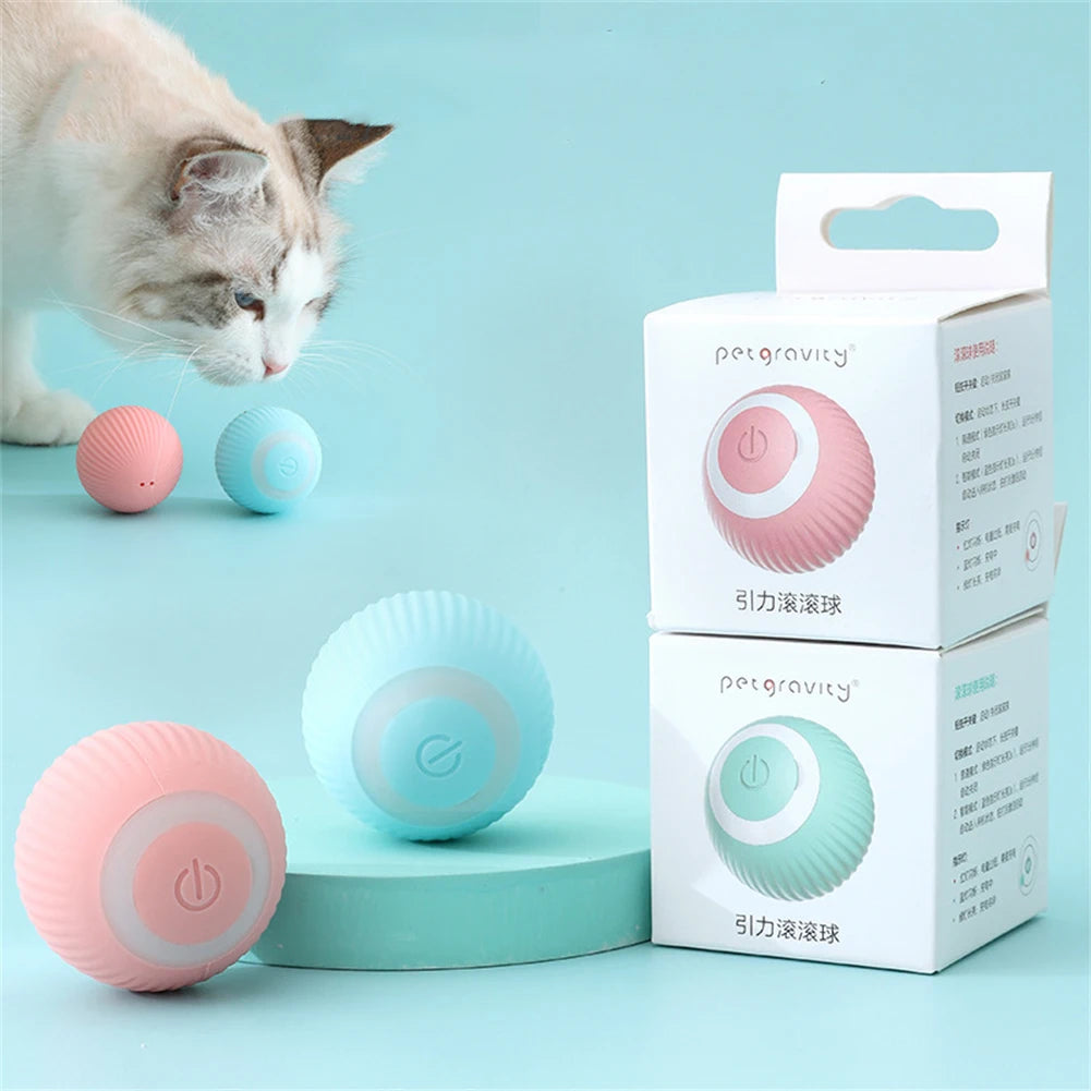 Self-moving Pet Toys Indoor Puppy Games Toy Smart Cat Ball
