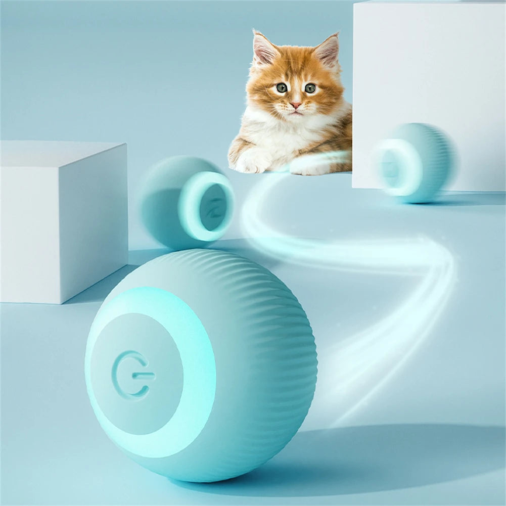 Self-moving Pet Toys Indoor Puppy Games Toy Smart Cat Ball