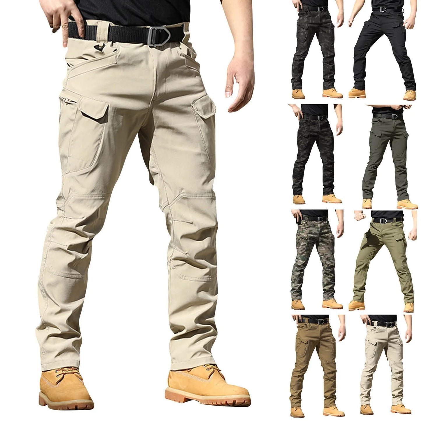 Men Cargo Pants Work Trousers - My Store