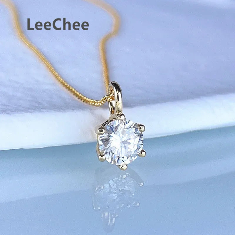 6MM Moissanite Pendant - My Store