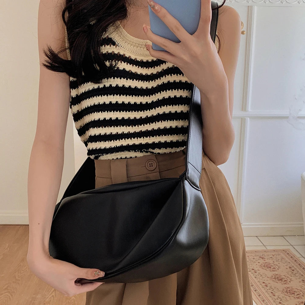 Pleated Shoulder Bag Designer - My Store