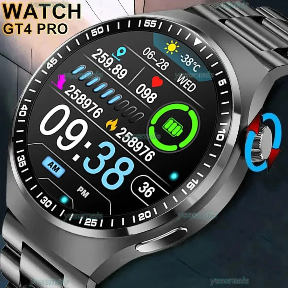 GT4 PRO Smart Watch Men