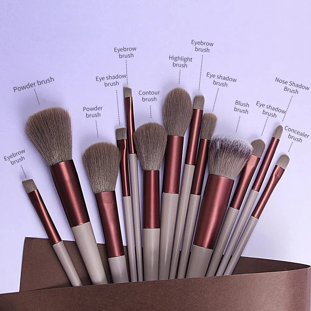13Pcs Makeup Brush Set Make Up