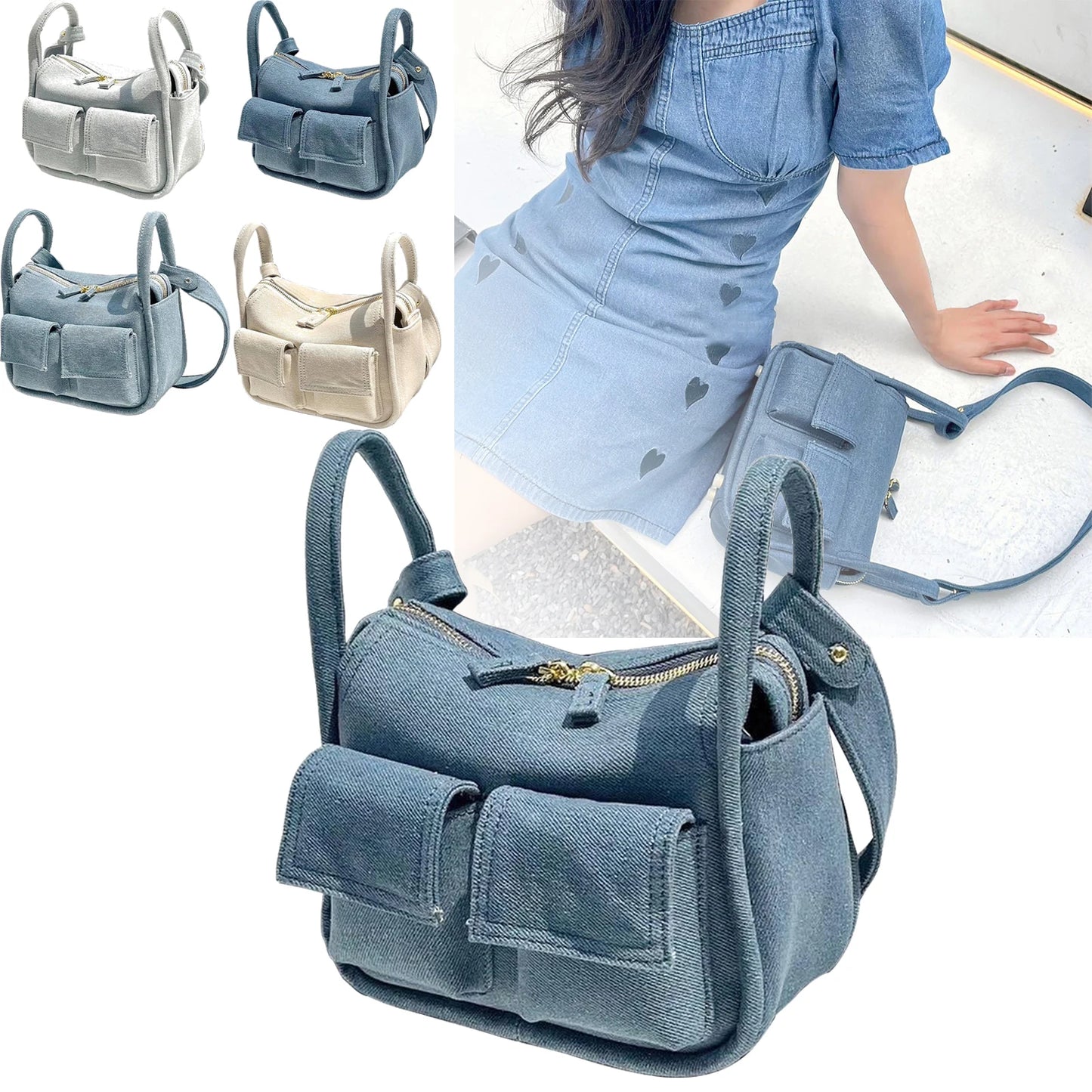 Denim The Tote Bags for Women - My Store
